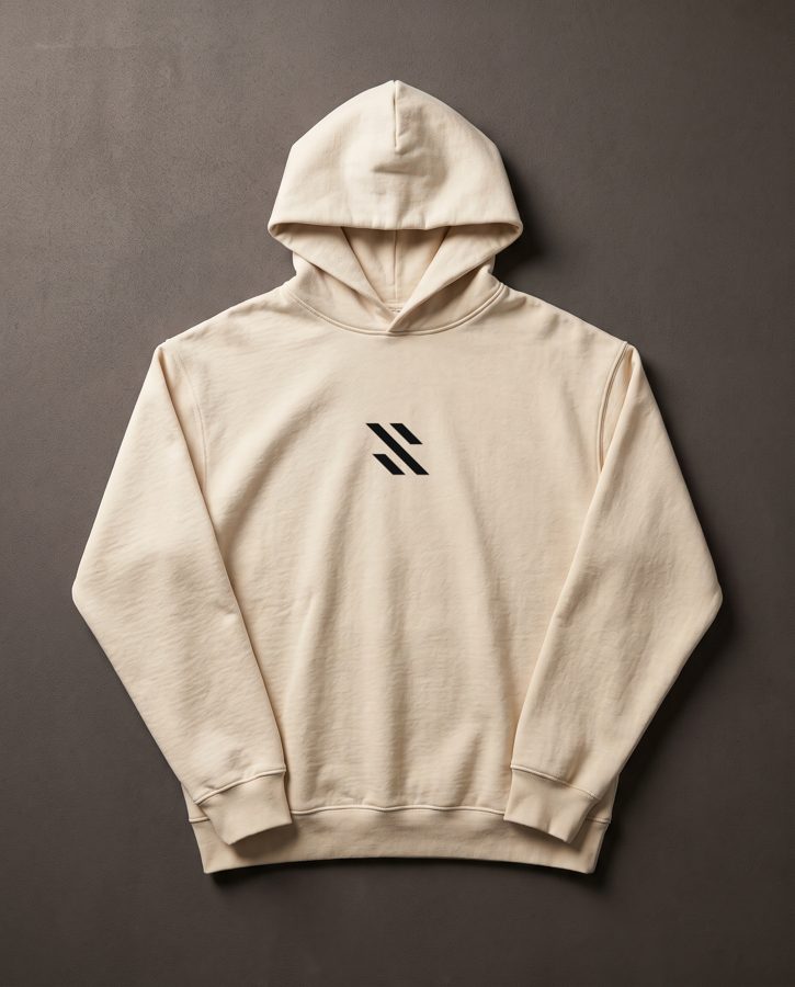 OMETZ hoodie cream